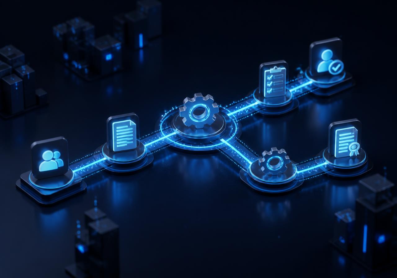 Vernetzte Workflow-Knoten