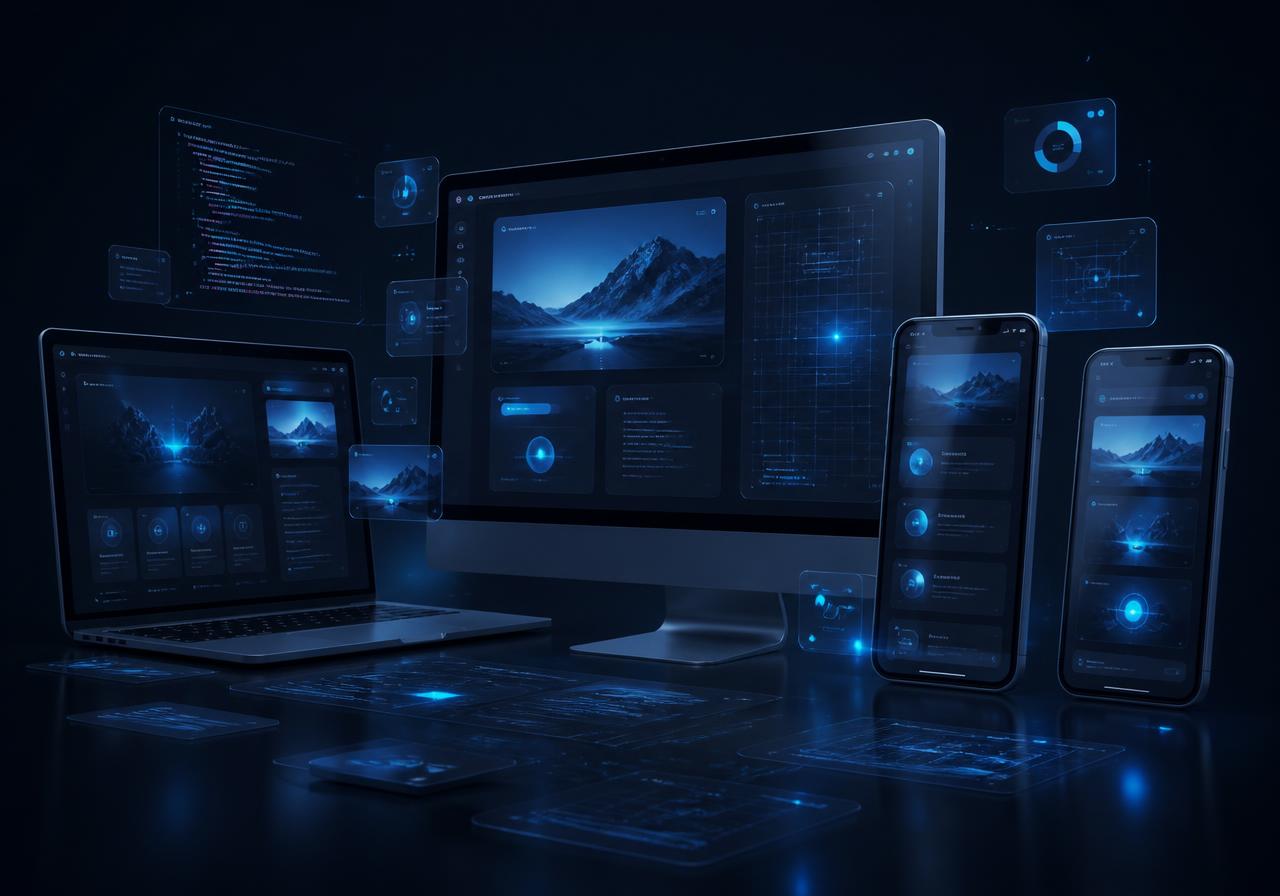 Webdesign & -entwicklung — ABIC Enterprise Leistung